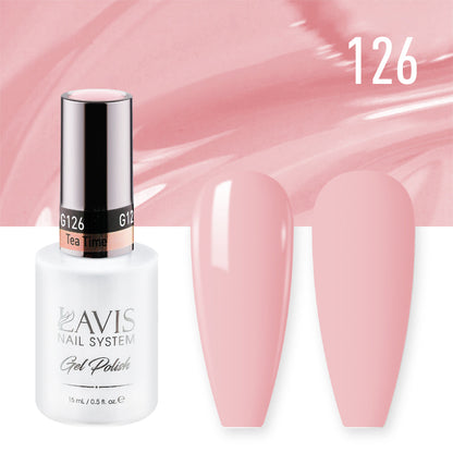 LAVIS 126 Tea Time - Gel Polish 0.5 oz