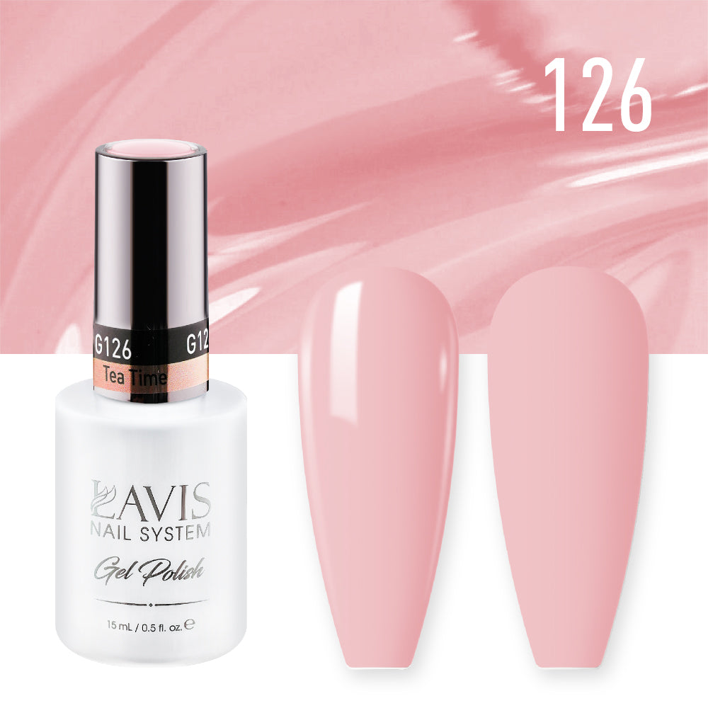 LAVIS 126 Tea Time - Nail Lacquer 0.5 oz