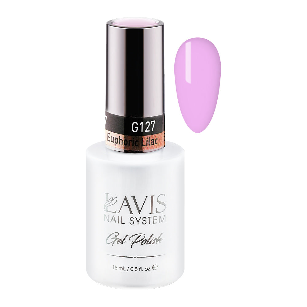 LAVIS 127 Euphoric Lilac - Gel Polish 0.5 oz