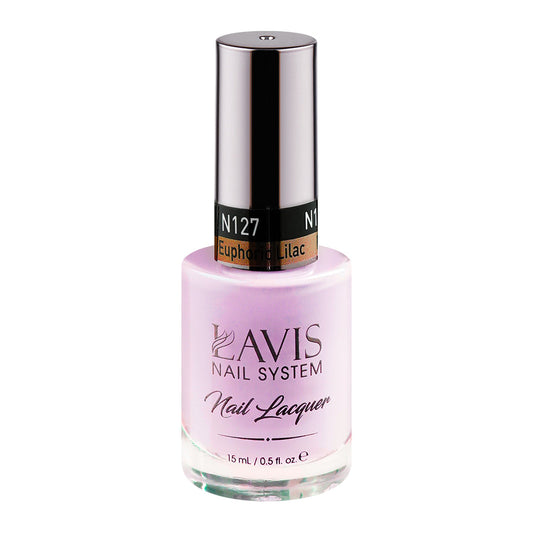 LAVIS 127 Euphoric Lilac - Nail Lacquer 0.5 oz