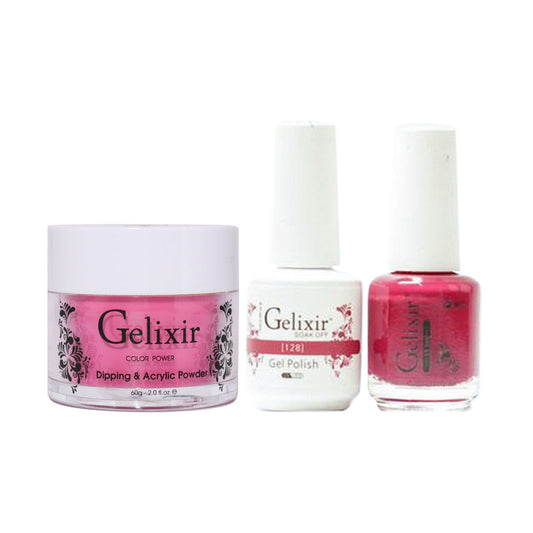 Gelixir 3 in 1 -  128 - Acrylic & Dip Powder, Gel & Lacquer