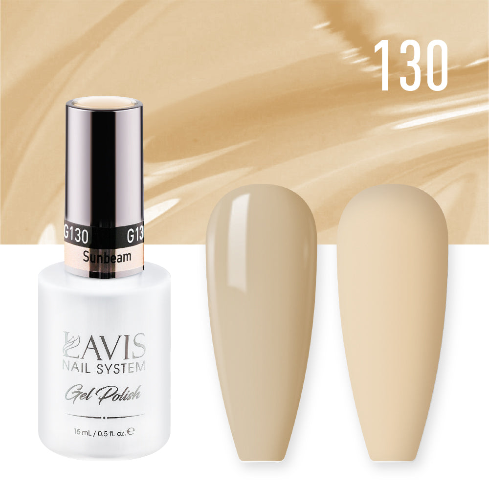 LAVIS 130 Sunbeam - Nail Lacquer 0.5 oz