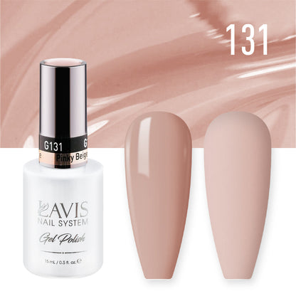 LAVIS 131 Pinky Beige - Nail Lacquer 0.5 oz