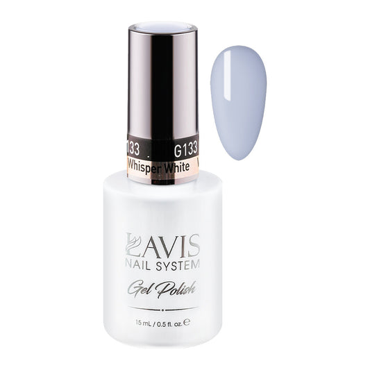 LAVIS 133 Whisper White - Gel Polish 0.5 oz