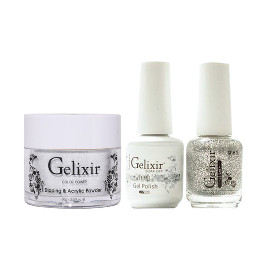 Gelixir 3 in 1 -  136 - Acrylic & Dip Powder, Gel & Lacquer