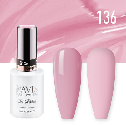 LAVIS 136 Delightful - Gel Polish 0.5 oz