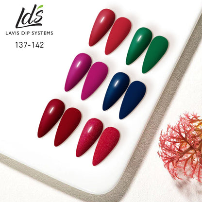 LDS Healthy Nail Lacquer  Set (6 colors) : 137 to 142