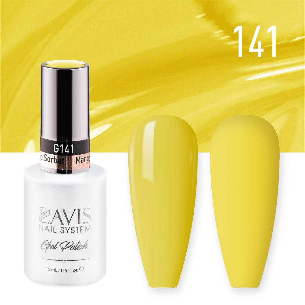 LAVIS 141 Mango Sorbet - Nail Lacquer 0.5 oz