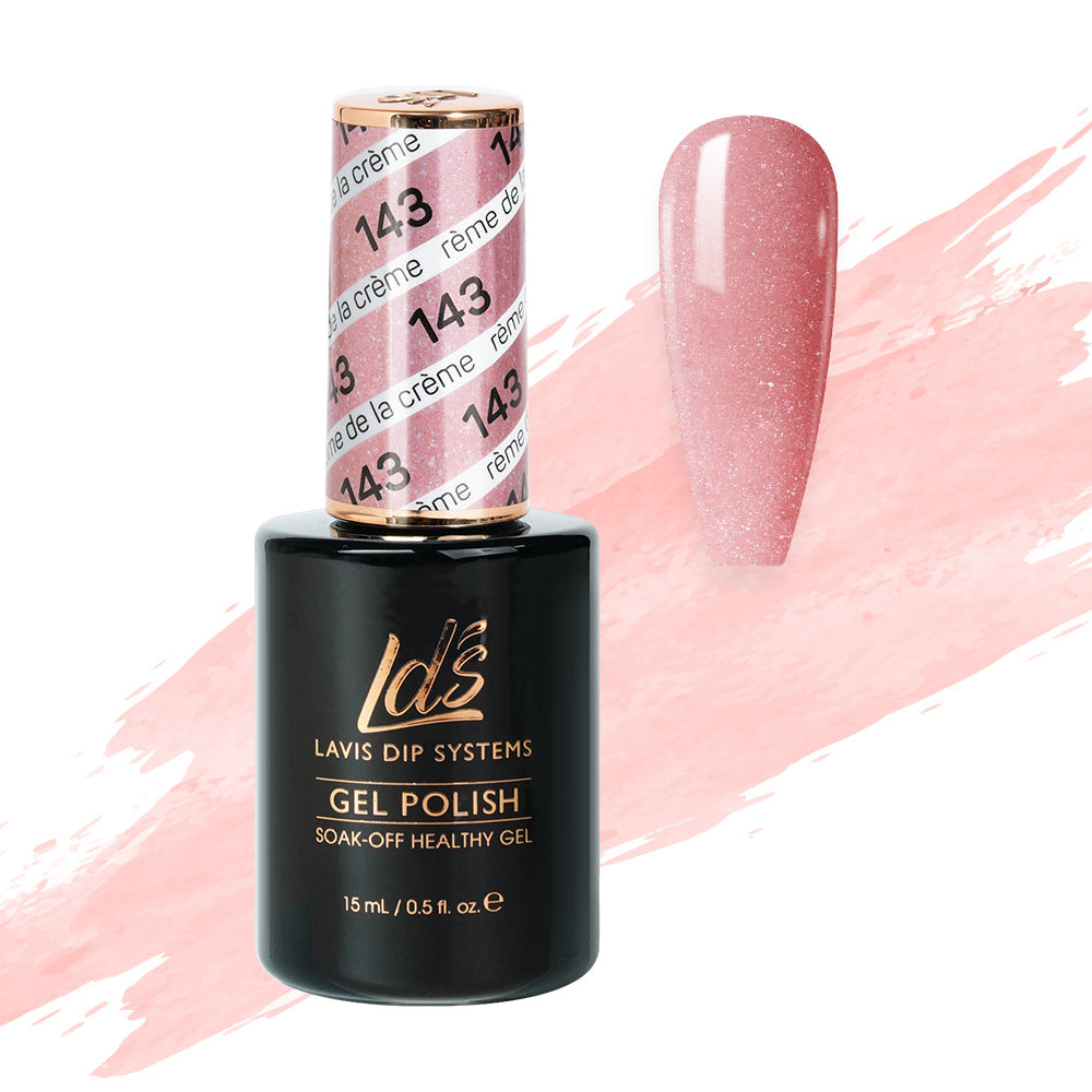 LDS 143 Crème De La Crème - LDS Healthy Gel Polish 0.5oz