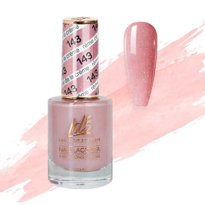 LDS 143 Crème De La Crème - LDS Healthy Nail Lacquer 0.5oz