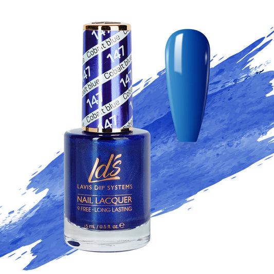 LDS 147 Cobalt Blue - LDS Healthy Nail Lacquer 0.5oz