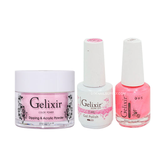 Gelixir 3 in 1 -  148 - Acrylic & Dip Powder, Gel & Lacquer