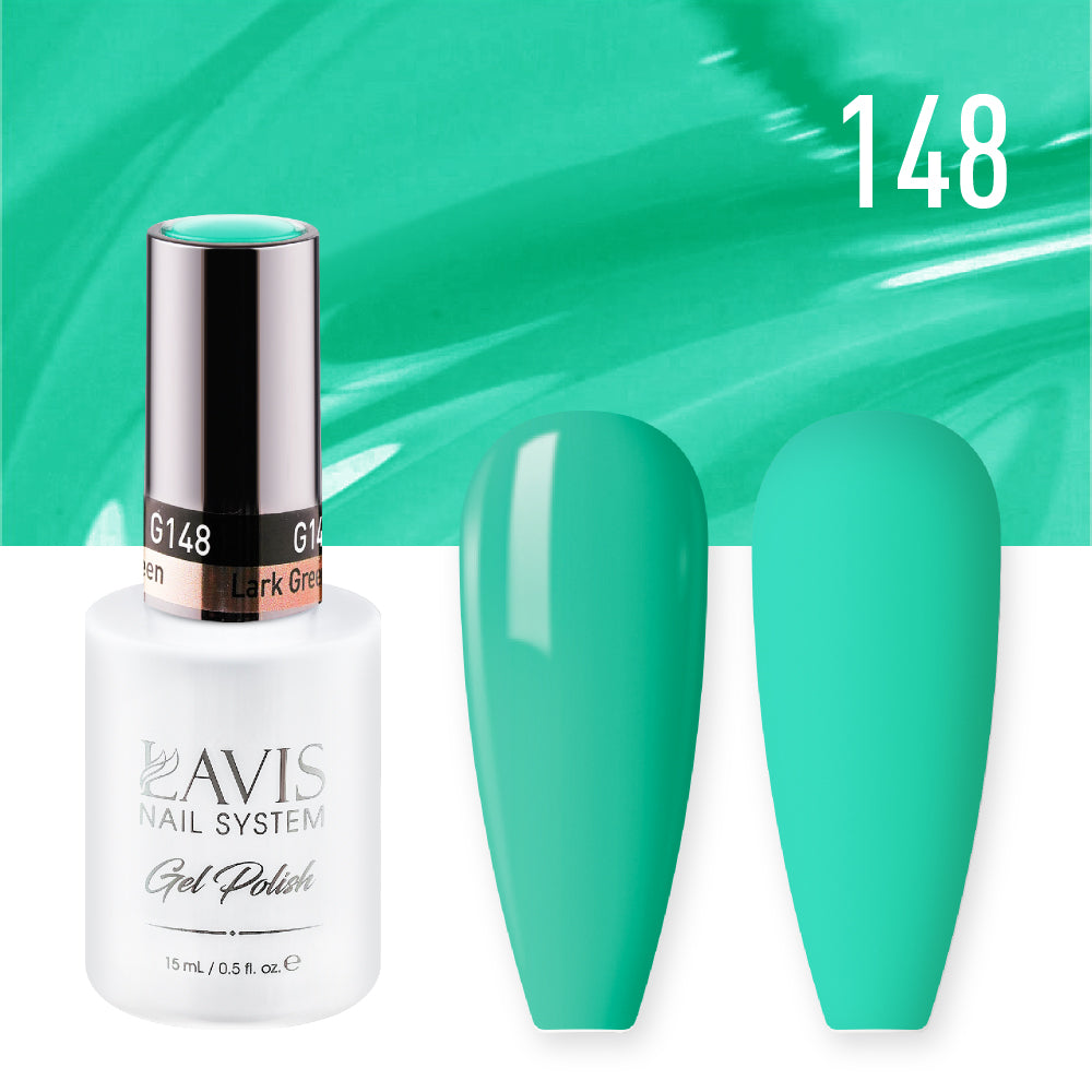 LAVIS 148 Lark Green - Gel Polish 0.5 oz