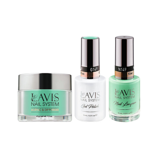 LAVIS 3 in 1 - 149 Kiwi - Acrylic & Dip Powder, Gel & Lacquer