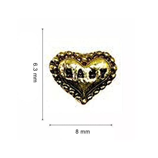  #14A Mixed Retro Nail Charms - Gold by Classy Nail Art sold by DTK Nail Supply