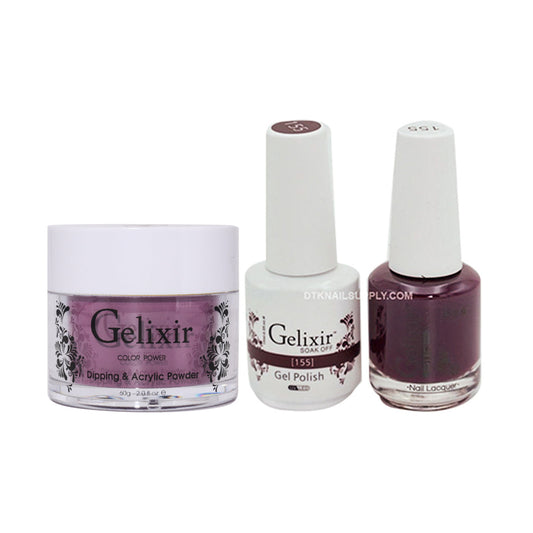 Gelixir 3 in 1 -  155 - Acrylic & Dip Powder, Gel & Lacquer