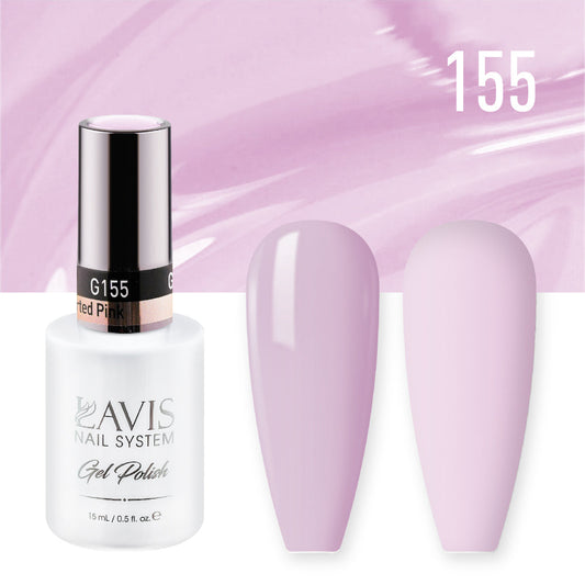 LAVIS 155 Lighthearted Pink - Gel Polish 0.5 oz