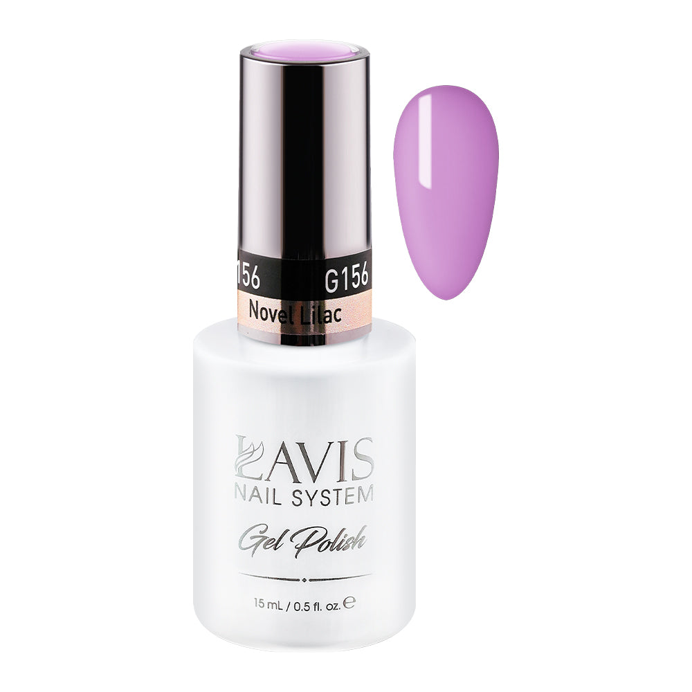 LAVIS 156 Novel Lilac - Gel Polish 0.5 oz