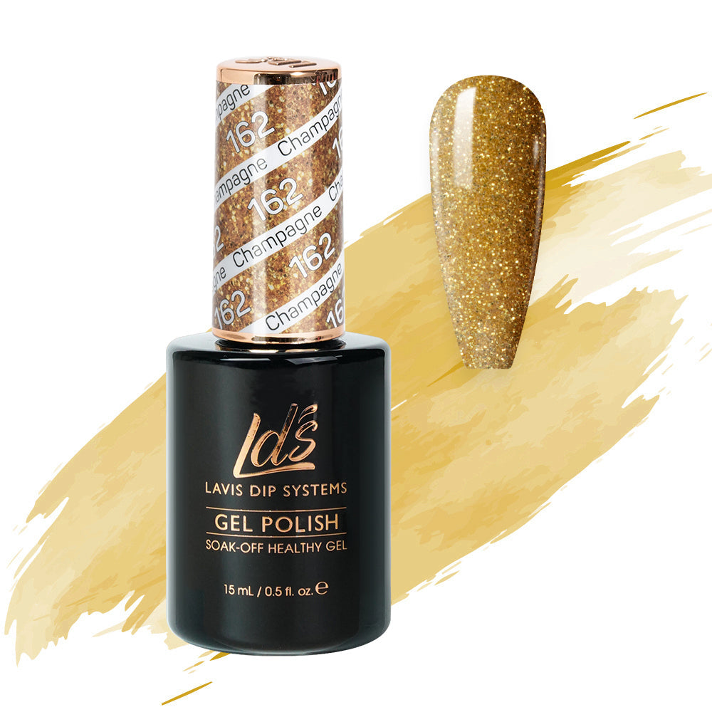 LDS 162 Champagne - LDS Healthy Gel Polish 0.5oz