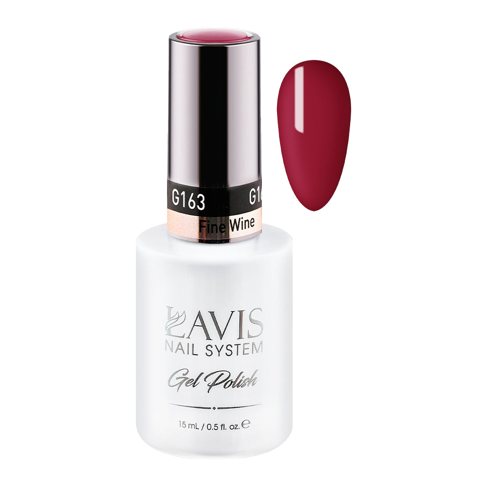 LAVIS 163 Fine Wine - Gel Polish 0.5 oz