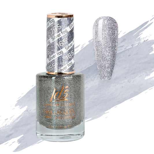 LDS 165 Silver Fog - LDS Healthy Nail Lacquer 0.5oz