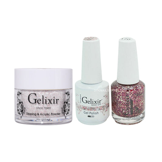 Gelixir 3 in 1 -  170 - Acrylic & Dip Powder, Gel & Lacquer