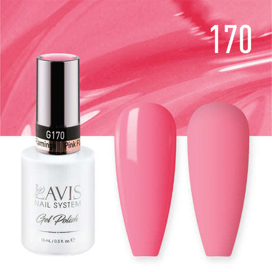 LAVIS 170 Pink Flamingo - Gel Polish 0.5 oz