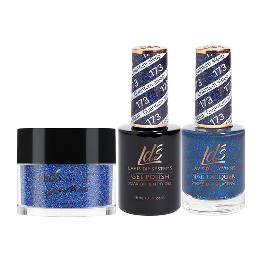 LDS 3 in 1 - 173 Quantum Sleep - Dip (1oz), Gel & Lacquer Matching