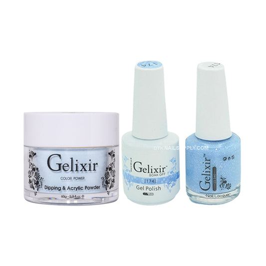 Gelixir 3 in 1 -  174 - Acrylic & Dip Powder, Gel & Lacquer
