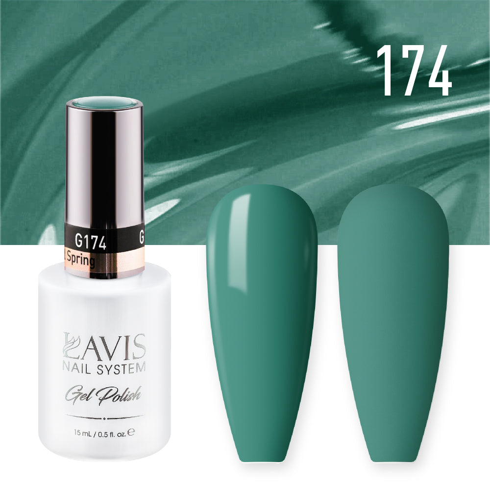 LAVIS 174 Thermal Spring - Nail Lacquer 0.5 oz