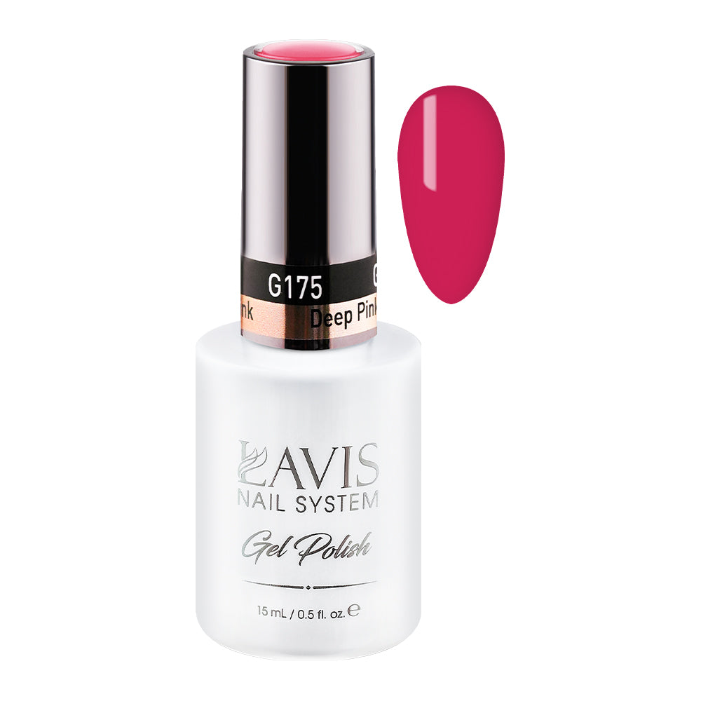 LAVIS 175 Deep Pink - Gel Polish 0.5 oz