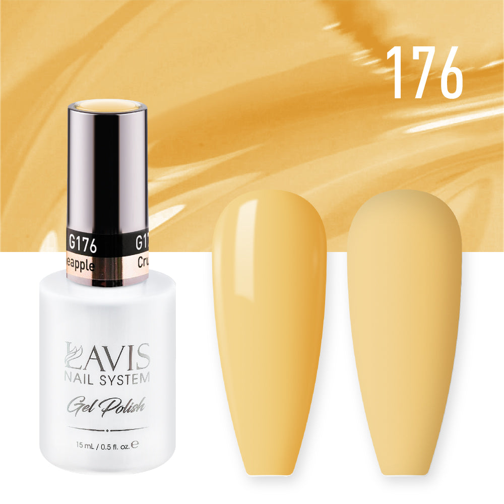 LAVIS 176 Crushed Pineapple - Nail Lacquer 0.5 oz