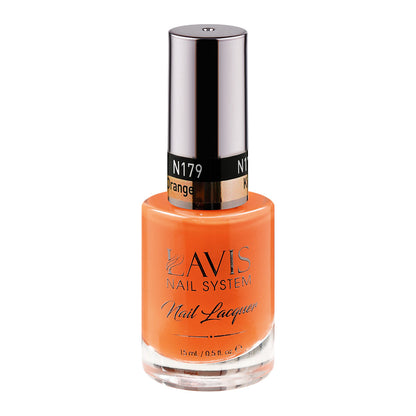 LAVIS 179 Knockout Orange - Nail Lacquer 0.5 oz