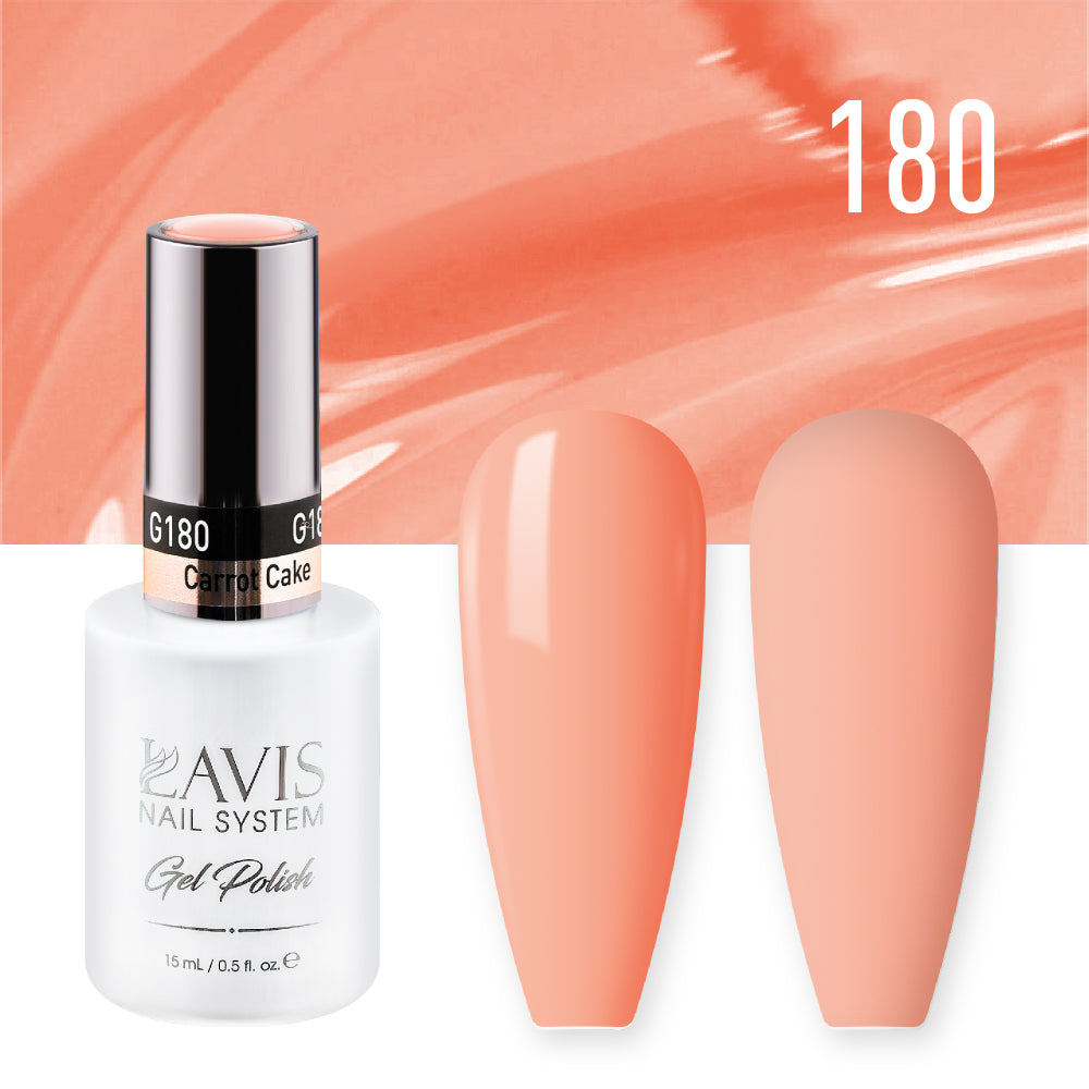 LAVIS 180 Carrot Cake - Gel Polish 0.5 oz