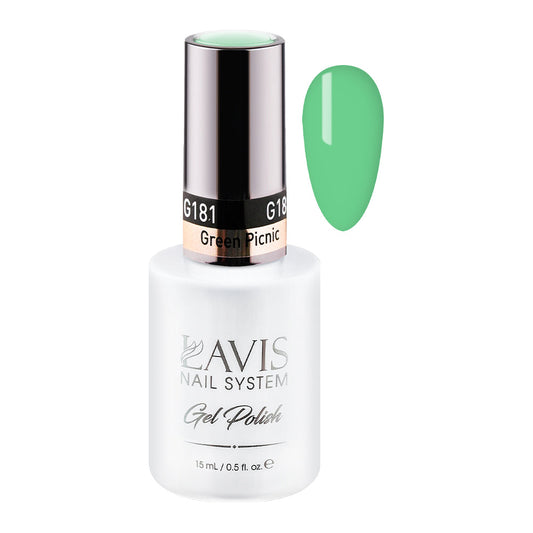 LAVIS 181 Green Picnic - Gel Polish 0.5 oz