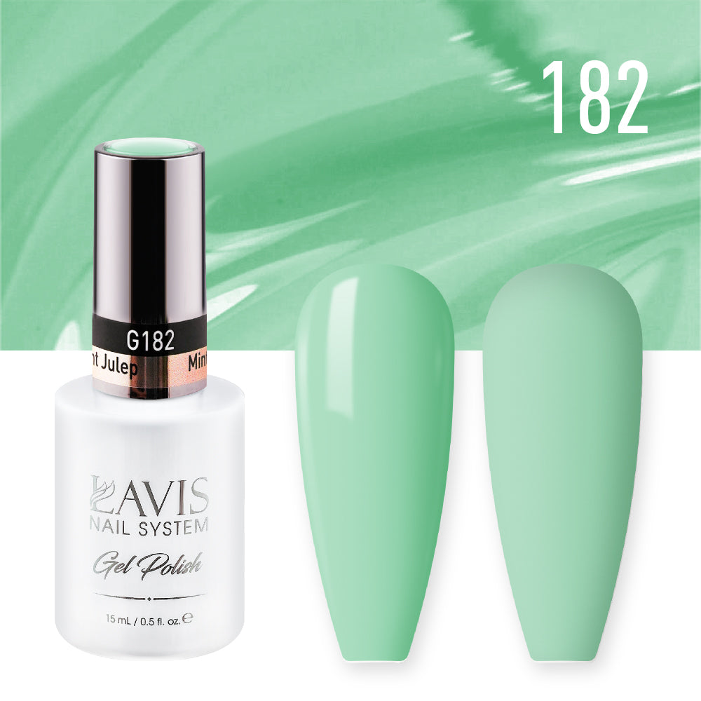 LAVIS 182 Mint Julep - Nail Lacquer 0.5 oz