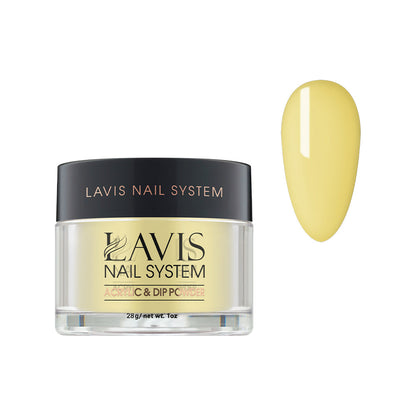 LAVIS 185 Lemon Twist - Acrylic & Dip Powder 1oz