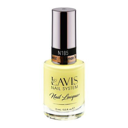 LAVIS 185 Lemon Twist - Nail Lacquer 0.5 oz