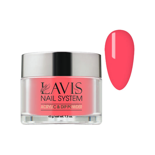 LAVIS 186 Hot Coral - Acrylic & Dip Powder 1.5oz