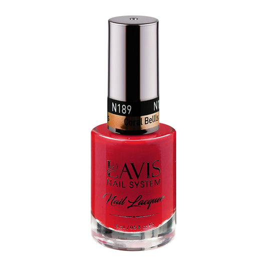 LAVIS 189 Coral Bellls - Nail Lacquer 0.5 oz