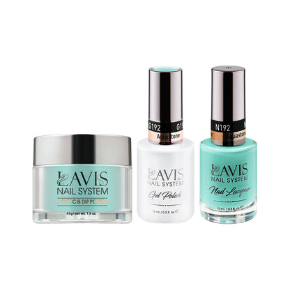 LAVIS 3 in 1 - 192 Aquastone - Acrylic & Dip Powder, Gel & Lacquer