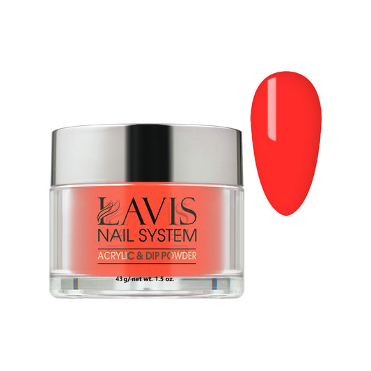 LAVIS 198 Red Coral - Acrylic & Dip Powder 1.5oz