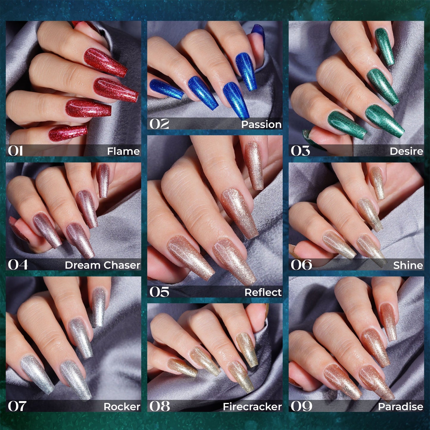 LDS 09 Paradise - Gel Polish 0.5 oz - Platinum Collection