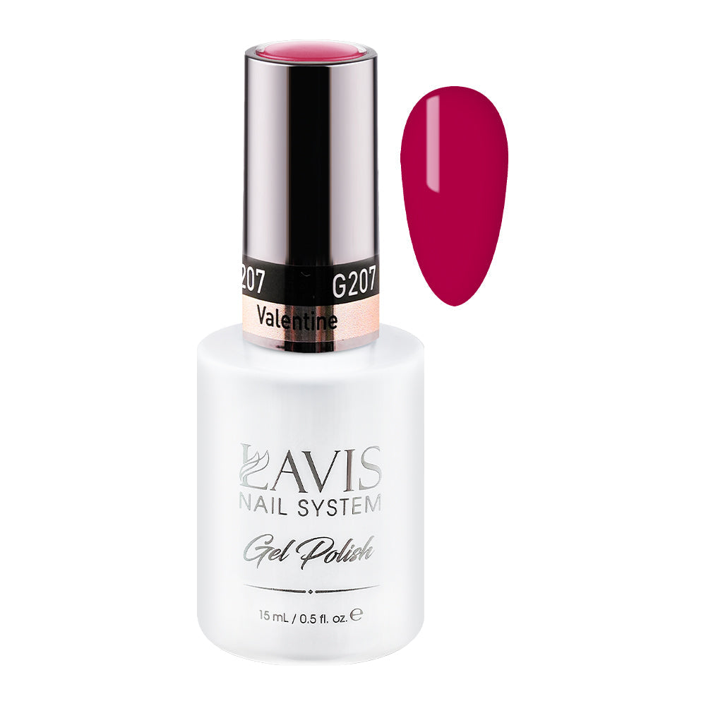 LAVIS 207 Valentine - Gel Polish 0.5 oz