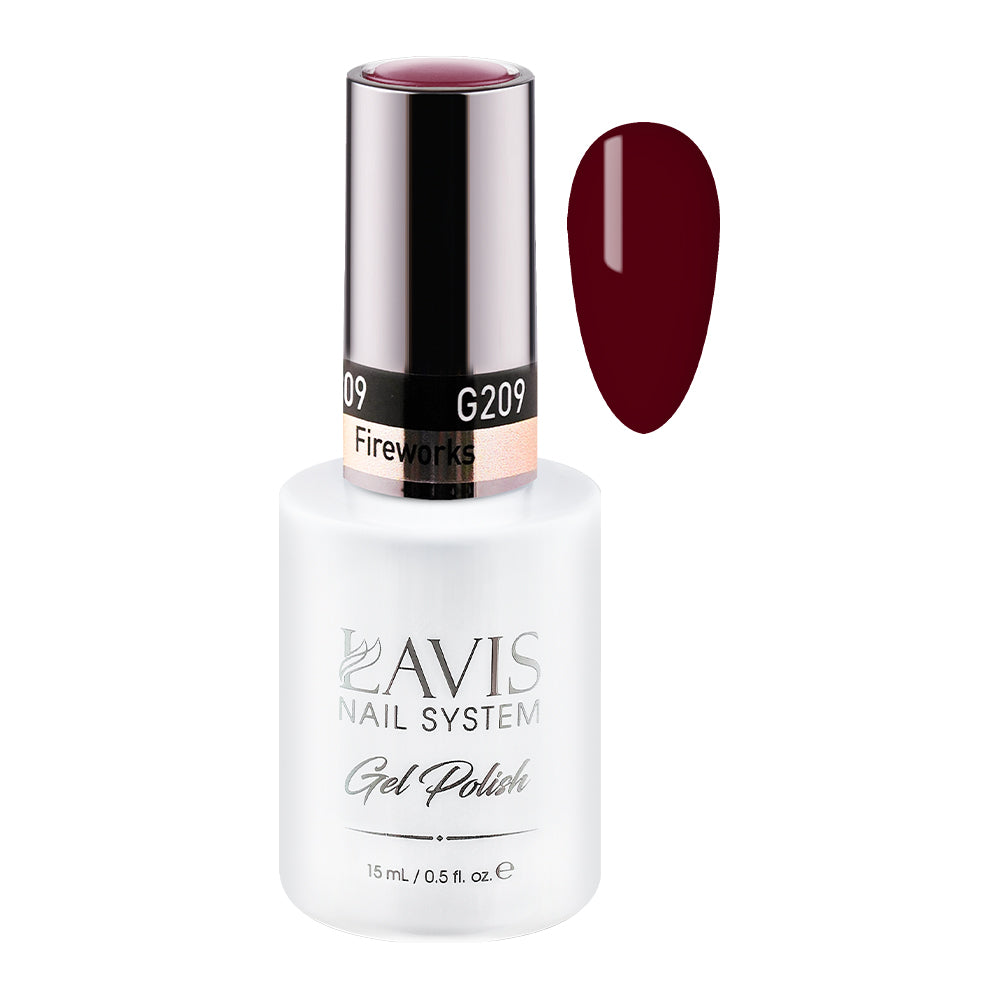 LAVIS 209 Fireworks - Gel Polish 0.5 oz