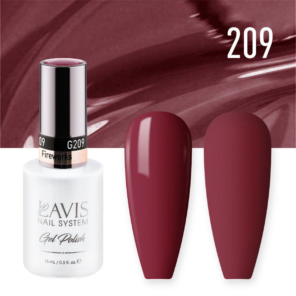 LAVIS 209 Fireworks - Nail Lacquer 0.5 oz