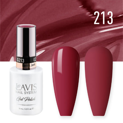 LAVIS 213 Berry Jam - Nail Lacquer 0.5 oz