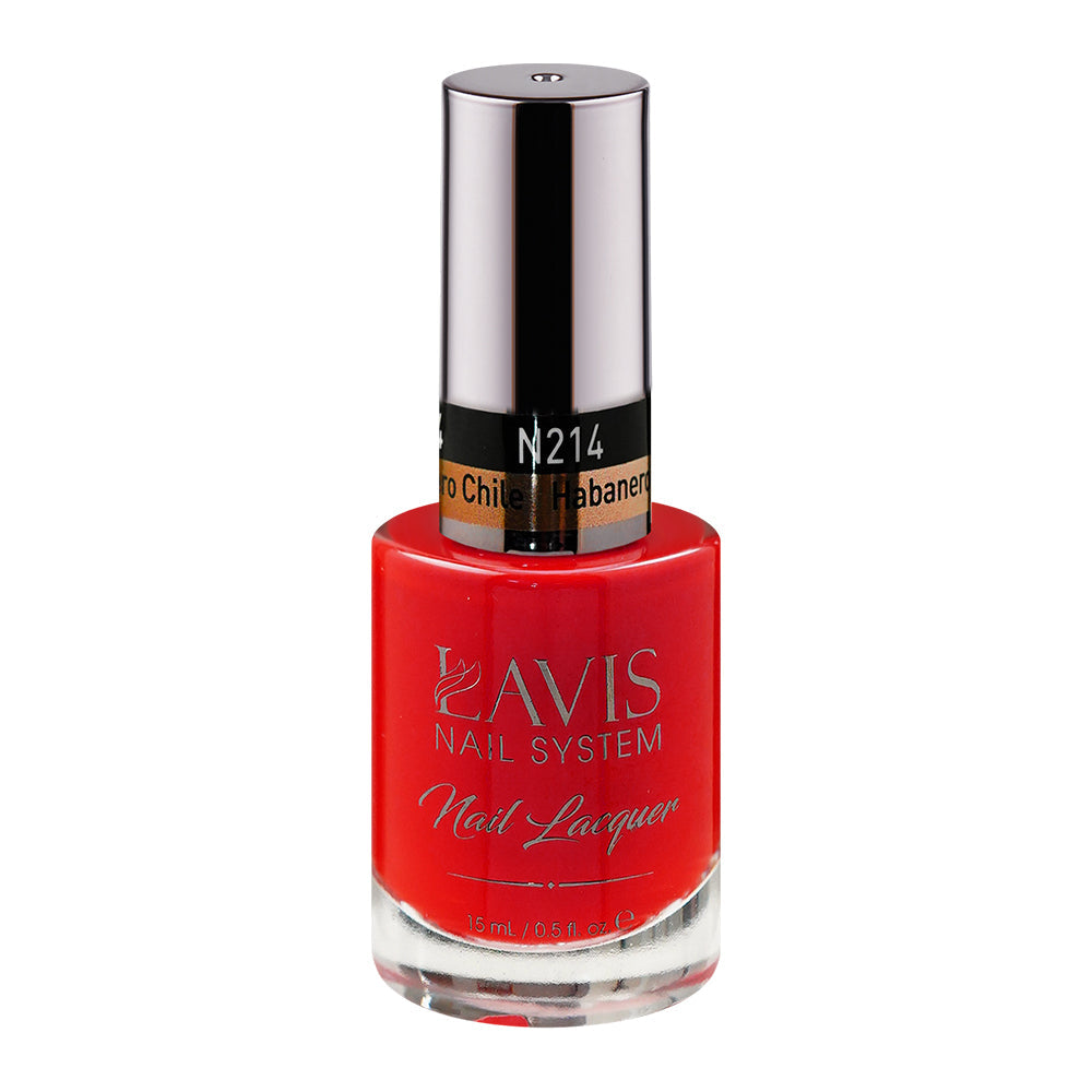 LAVIS 214 Habanero Chile - Nail Lacquer 0.5 oz