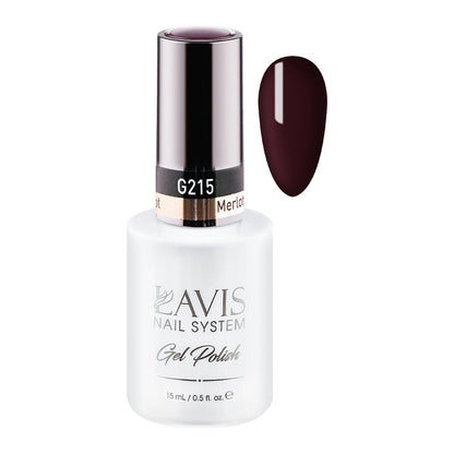 LAVIS 215 Merlot - Gel Polish 0.5 oz