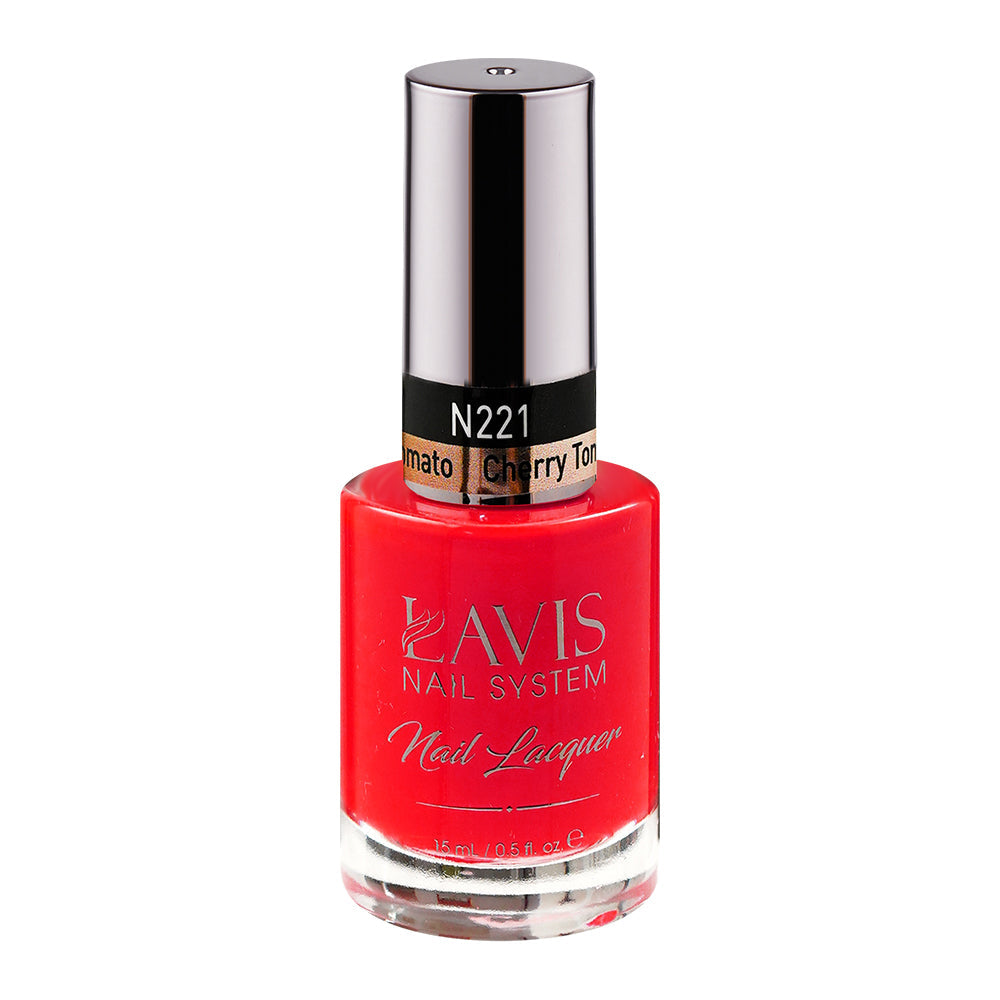 LAVIS 221 Cherry Tomato - Nail Lacquer 0.5 oz